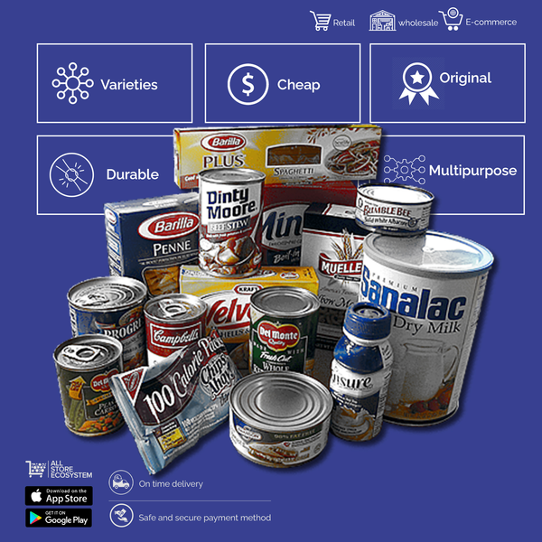 Canned & Packed Foods - Sherza Allstore