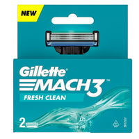 Gillette Mach3 Fresh Clean 2N Cartridges