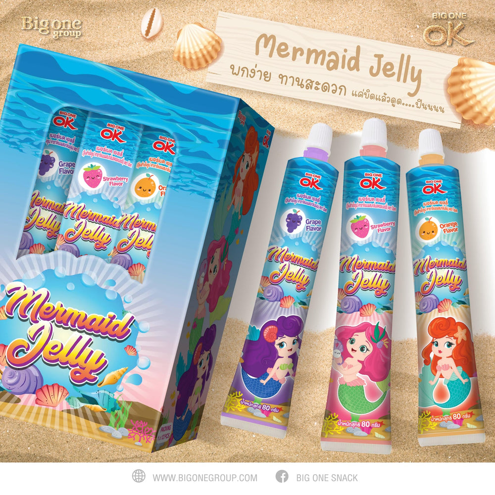 Big One OK Mermaid Jelly All Flavor 80g