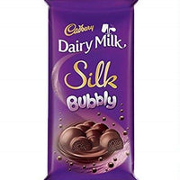 Cadbury Dairy Milk Silk Bubbly Chocolate Bar 50g