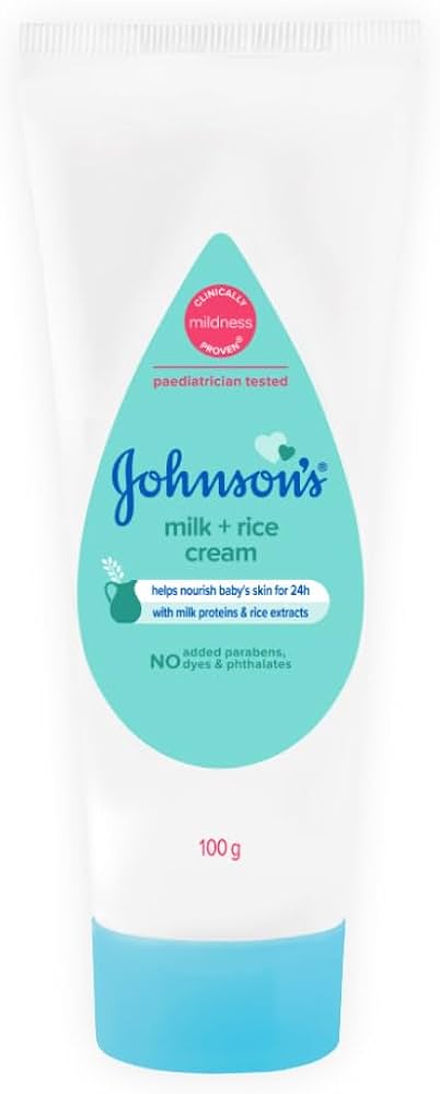 Johnson's Milk + Rice Cream 100g