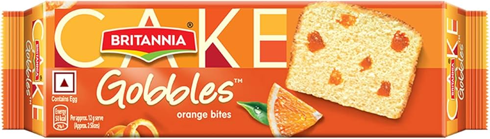 Britannia Gobbles Cake 30g