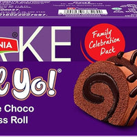 Britannia Cake Roll Yo Triple Choco Swiss Roll 165g