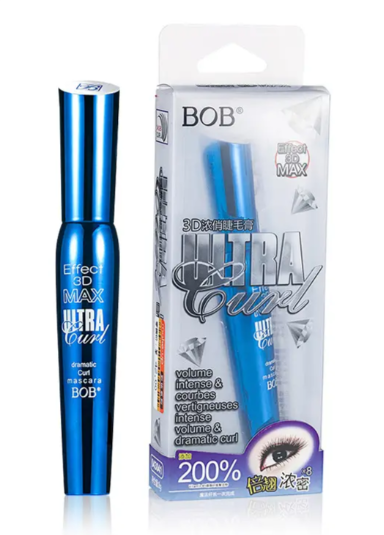 BOB Blue Crystal Volume & Curled Mascara 043117A
