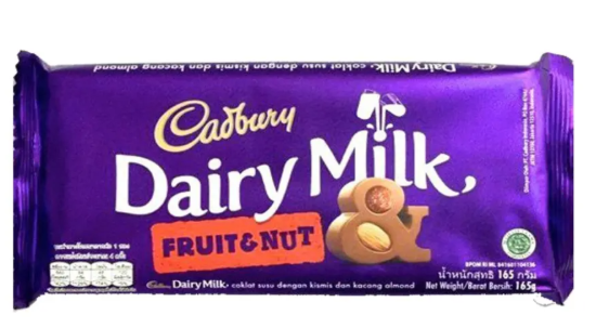 Cadbury Dairy Milk Fruit & Nut 80g