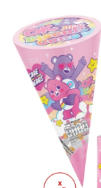 Care Bears Ok Mini Biscuit Cone 16g (Pink)
