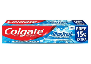 Colgate Max Fresh Cooling Crystals 70g+11g