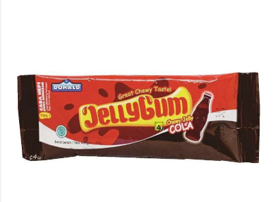 Donald Jelly Gum Chewy Jelly Cola 25g