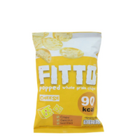 Fitto Popped Whole Grain Chips Cheese 20g