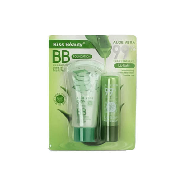 Kiss Beauty BB Foundation with FREE 99% Lip Balm