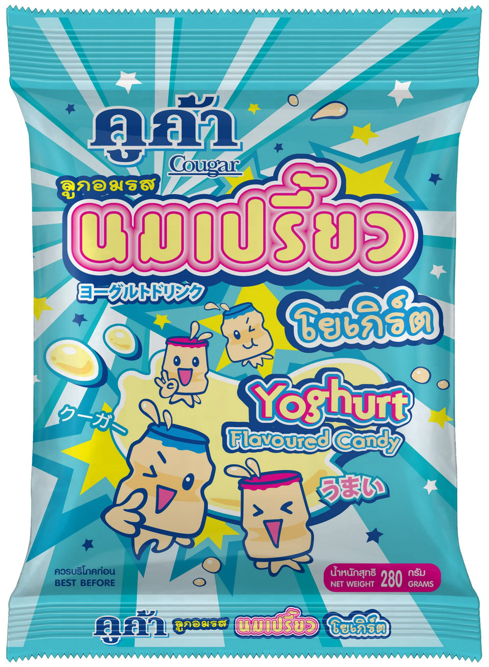 Cougar Yoghurt Flavored 3PCS