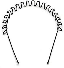 Hairband For Women (Metal Black Hairband)