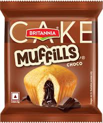 Britannia Cake Muffills Choco Vanilla 15g