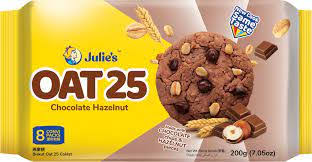 Julie's Oat 25 Hazelnuts & Chocolate Chips 300g