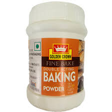 Golden Crown Fine Bake Double Acting Baking Essentials Powder 100g