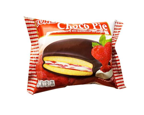 Euro Choco Pie Chocolate Pie With Marshmallow And Raspberry Jam 17g
