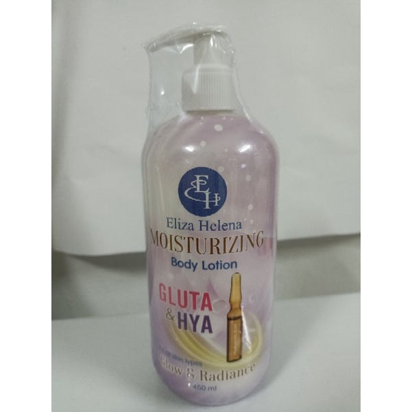 Eliza Helena Moisturizing Boby Lotion Gluta & Hya 450ml