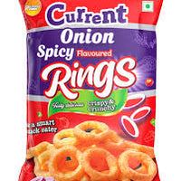 Current Onion Spicy Flavoured Rings 60g