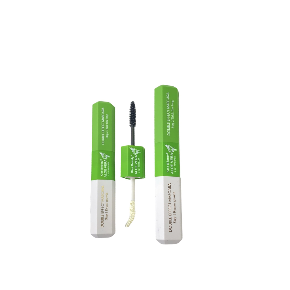 2 in 1 Mascara Double Effect Mascara Aloe Vera