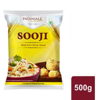 Patanjali Sooji Whole wheat 500g