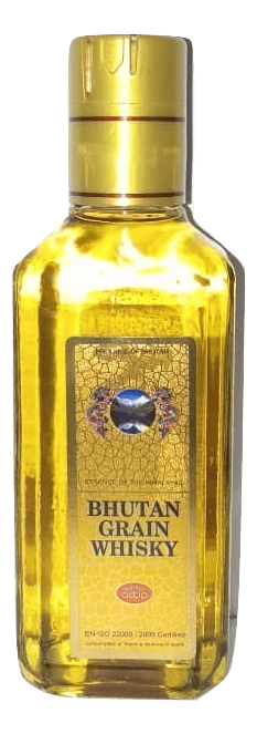 Bhutan Highland Grain Whisky 180ml - Sherza Allstore