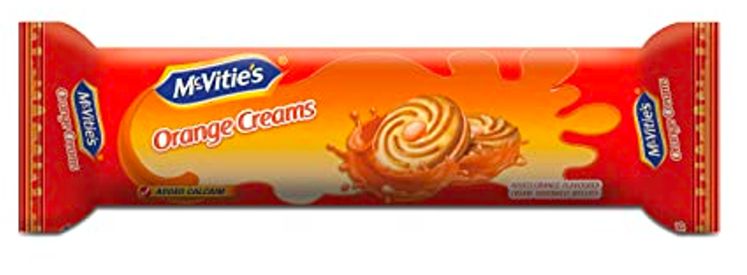 Mc Vities Orange Cream 61.2g