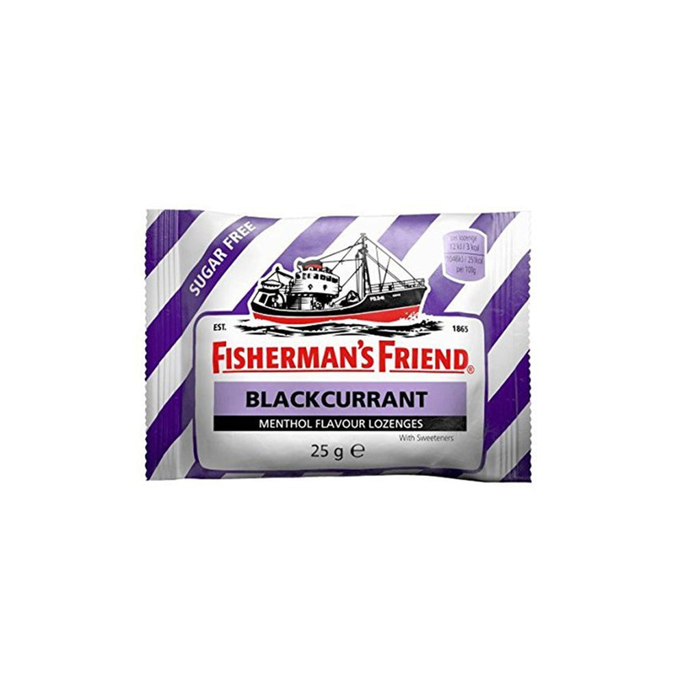 Fisherman's Friend Sugar Free Blackcurrant Flavour Lozenges 25g
