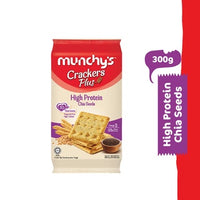 Munchy's Crackers Plus High Protein Chia Seeds 300g
