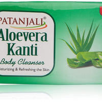 Patanjali Aloevera Kanti Body Cleanser(Moisturizing&Refreshing the skin)150g