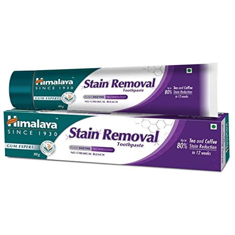 Himalaya Stain Removal Toothpaste 80g
