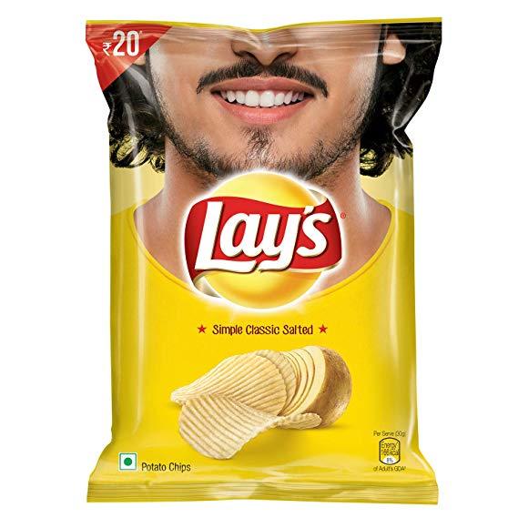 Lay's Simple Classic Salted 52g - Sherza Allstore
