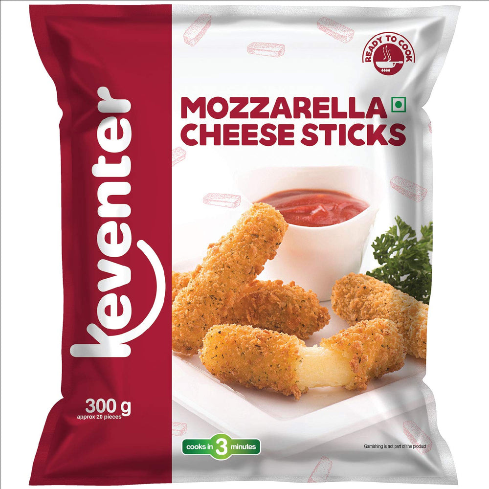 Keventer Mozzarella Cheese Sticks 300g