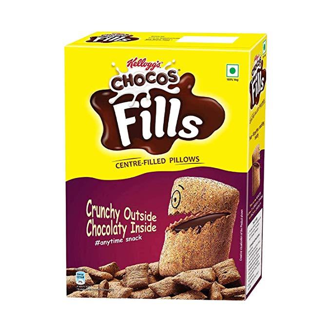 Kellogg's Chocos Fills Centre Filled Pillows 250g - Sherza Allstore