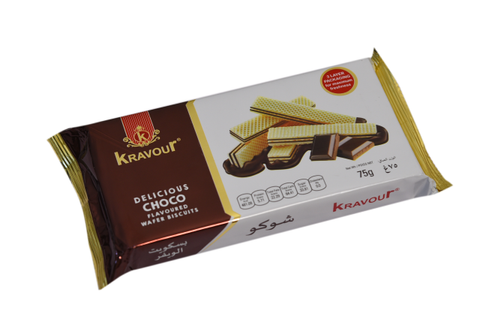 Kravour Delicious Choco Wafer Biscuits 75g