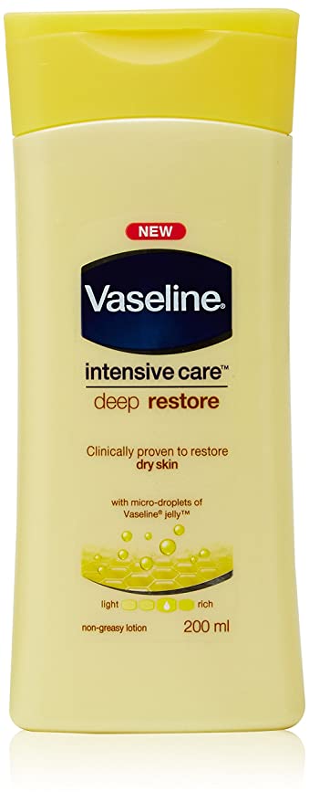 Vaseline Intensive Care Deep Restore With Micro-droplets of Vaseline Jelly 200ml