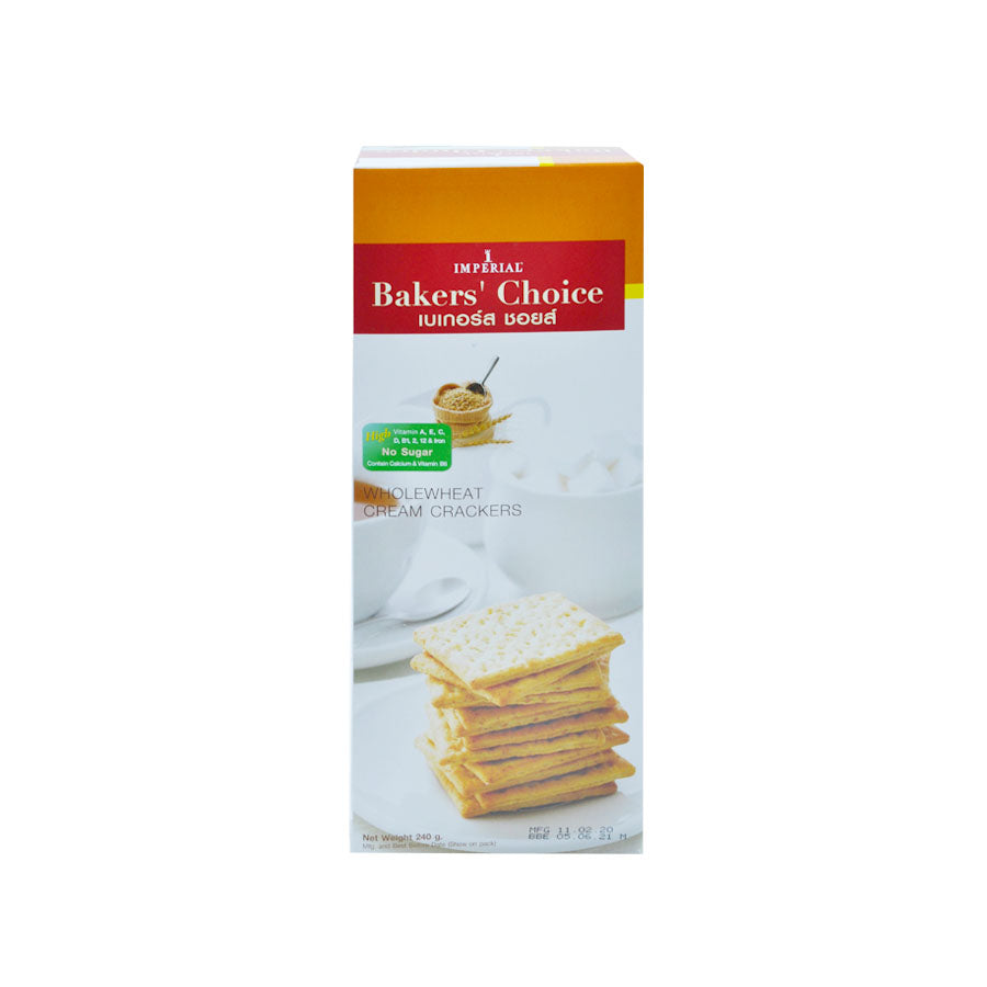 Imperial Baker's Choice Wholewheat Cream Crackers 240g