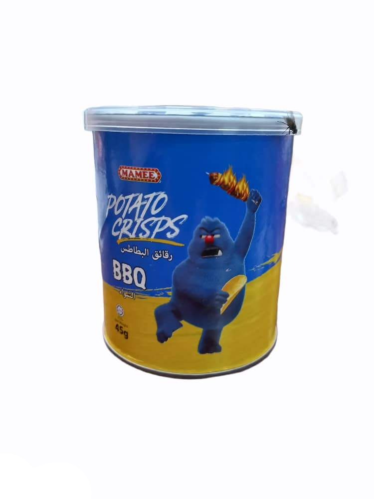 MAMEE Potato Crisps 45g ( BBQ)
