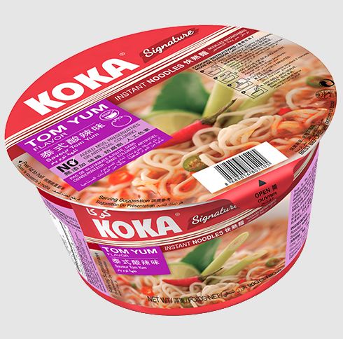 Koka Oriental Instant Noodle The Original Tom Yum  Flavour 90g