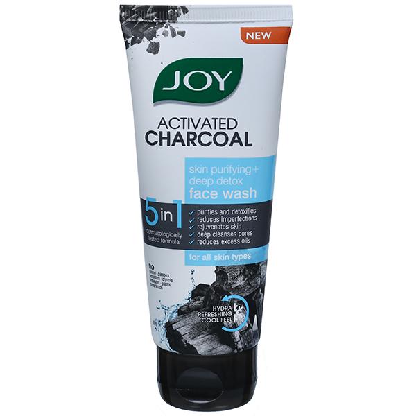 Joy Activated Charcoal Face Wash 100ml