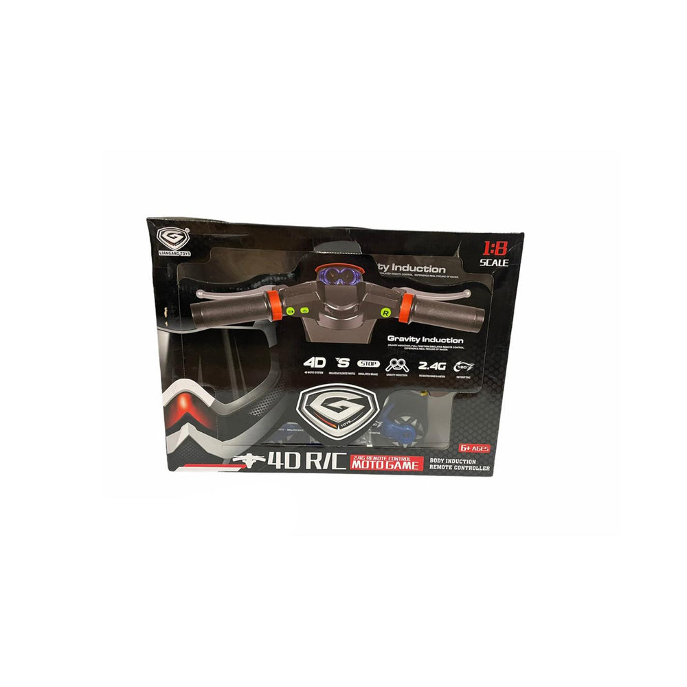LIANGANG TOYS 4D RC 2.4G Remote Control Moto Game (1.8 Scale) 6+ Ages