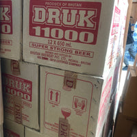 Druk 11000 Beer Case BOTTLE 650ml*12  units (Wholesale Case)