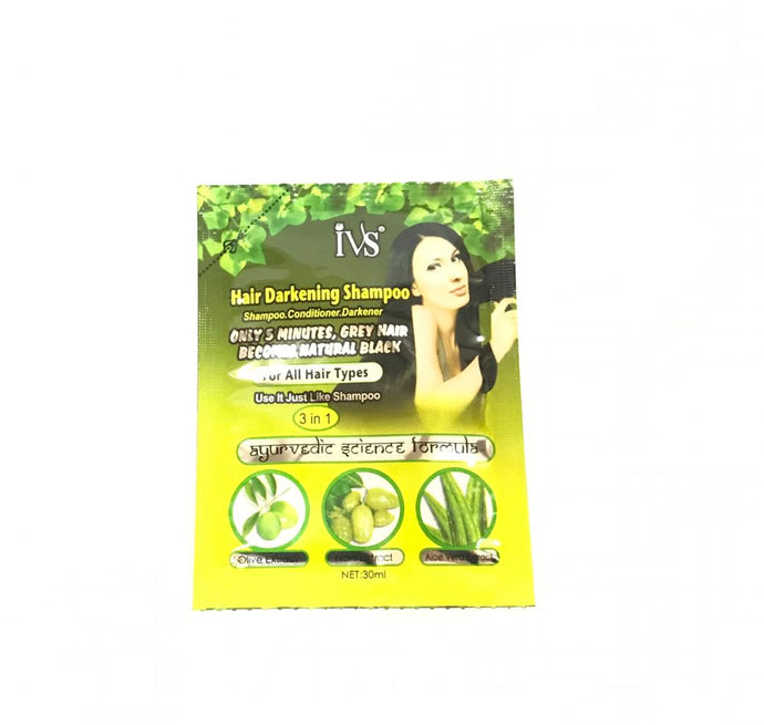 IVS Hair Darkening Shampoo 30ml - Sherza Allstore