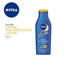 NIvea Sun KIds Caring Sun Protection Lotion SPF 50 125ml - Sherza Allstore