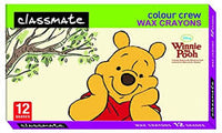 Classmate Wax Crayons(12 Shades)