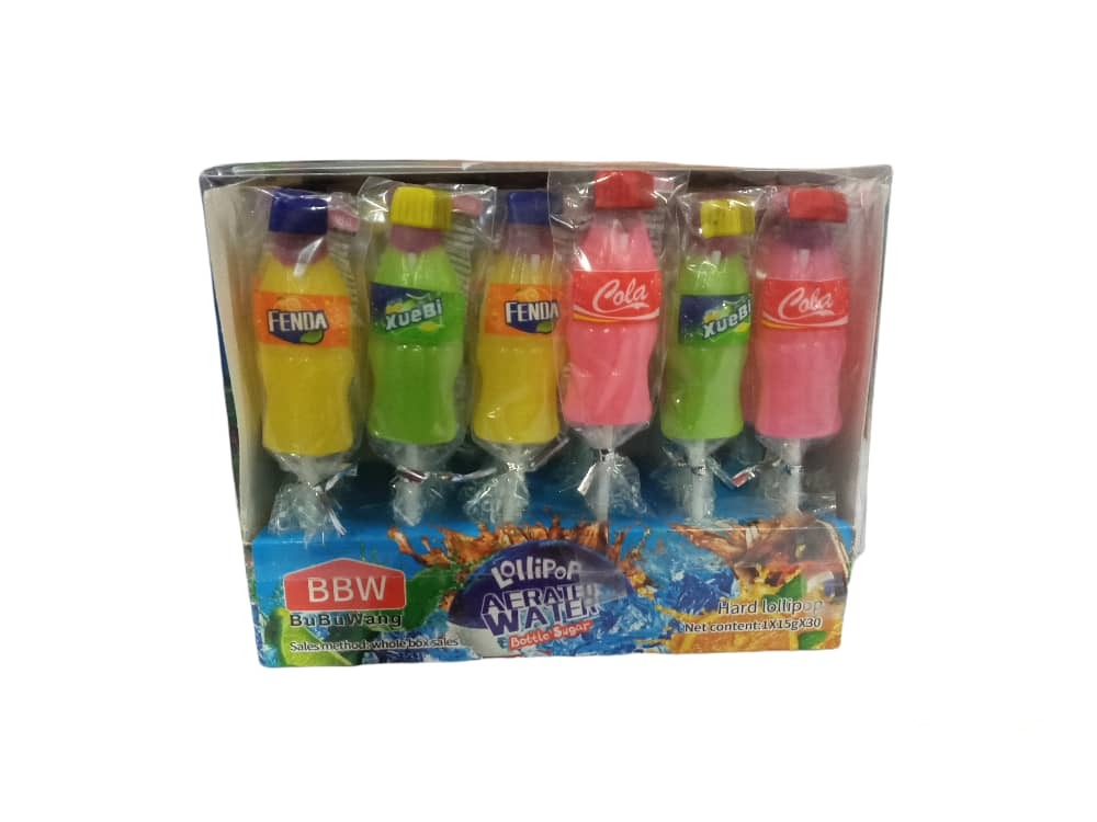 BBW Lollipop Aerated Water (Fenda, Xuebi, Cola) 15g