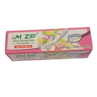 M Zip Zipper Storage Bags 18x20cm (18+3 Bags)