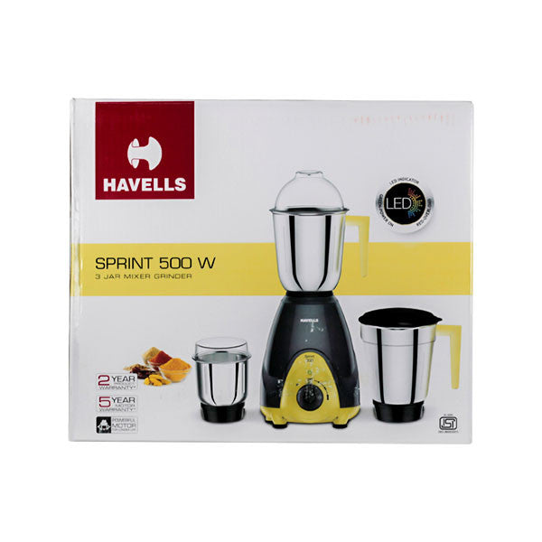 Havells Sprint 3 Jar Mixer Grinder 500W