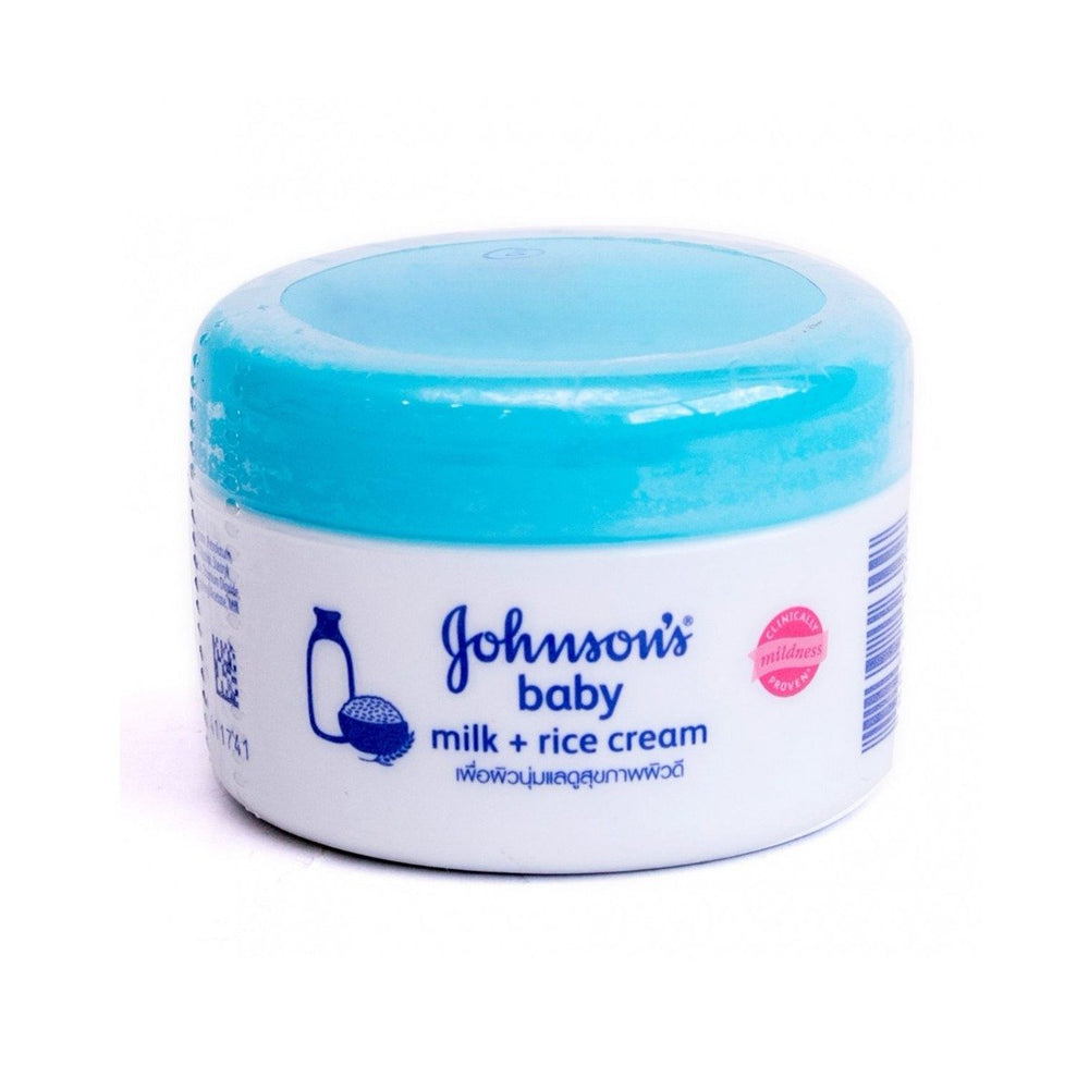 Johnson's Baby milk + rice cream 50g - Sherza Allstore
