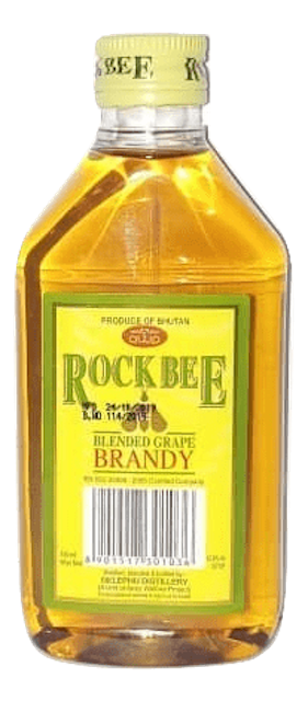 Rockbee Blended Grape Brandy 180ml