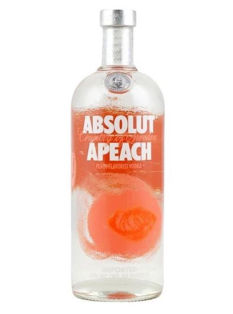 Absolut Peach Vodka 1ltr